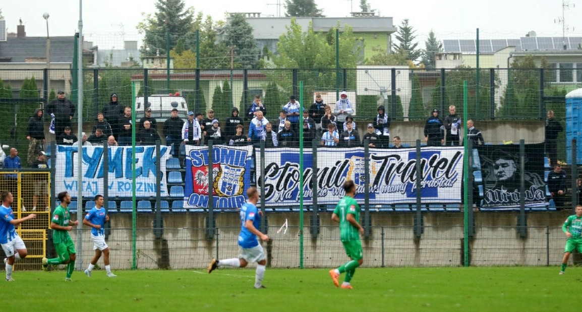 Relacja z meczu Sokół Aleksandrów Łódzki - Stomil Olsztyn