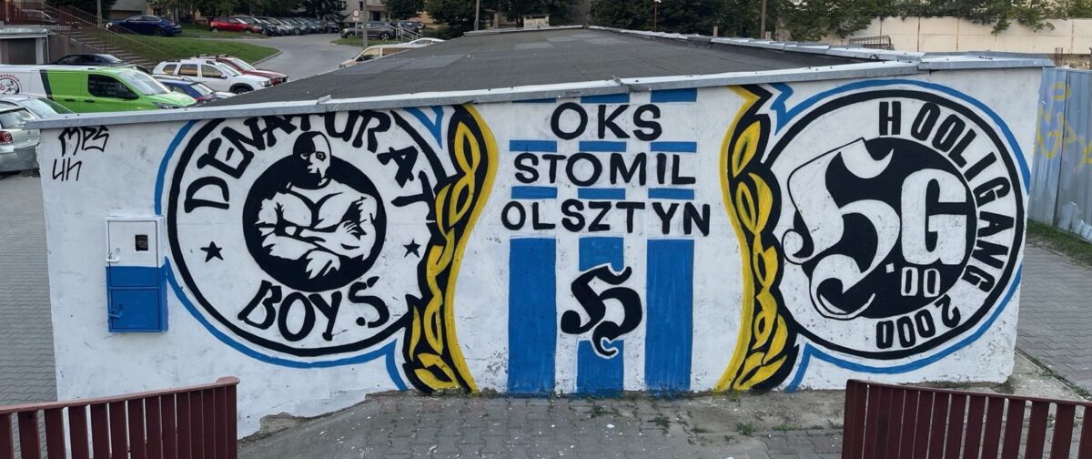 Nowe graffiti Stomilu Olsztyn