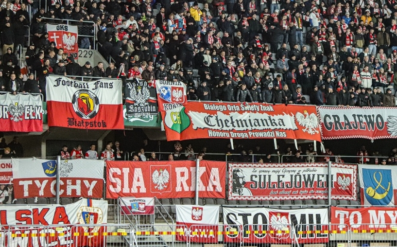 Stomilowcy na meczu Litwa - Polska