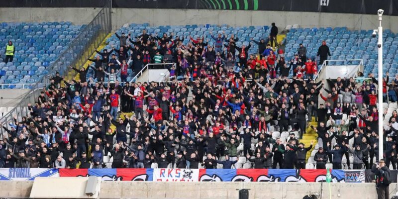 Kibice Stomilu Olsztyn na Cyprze