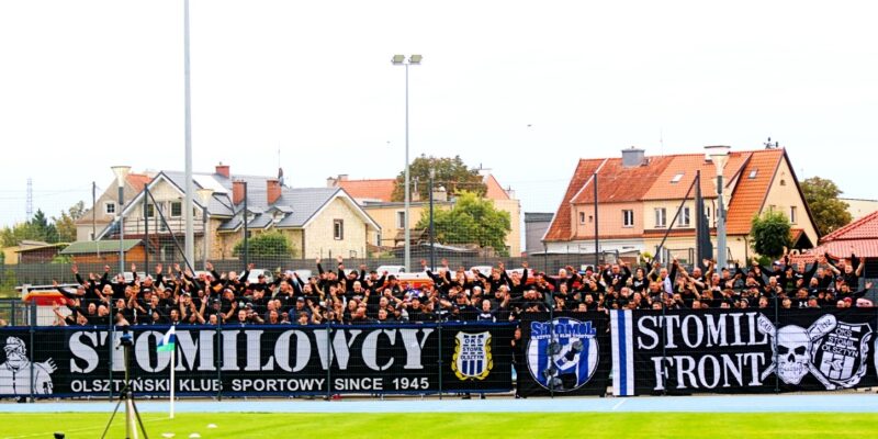 W trasę ruszamy bez milicji w dokładnie 218 osób w tym delegacja 10 ziomali z Lechii Gdańsk