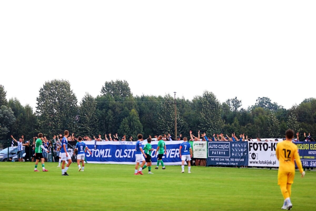 Relacja z meczu LZS Frednowy - Stomil Olsztyn